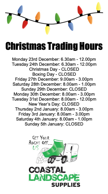 Christmas & New Year Trading Hours