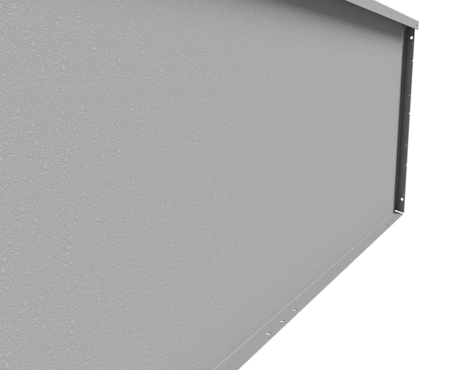 Straightcurve Zero-Flex Planter Panel Galvanised 560mm Tall x 2000mm - Bundle (10 Panels)