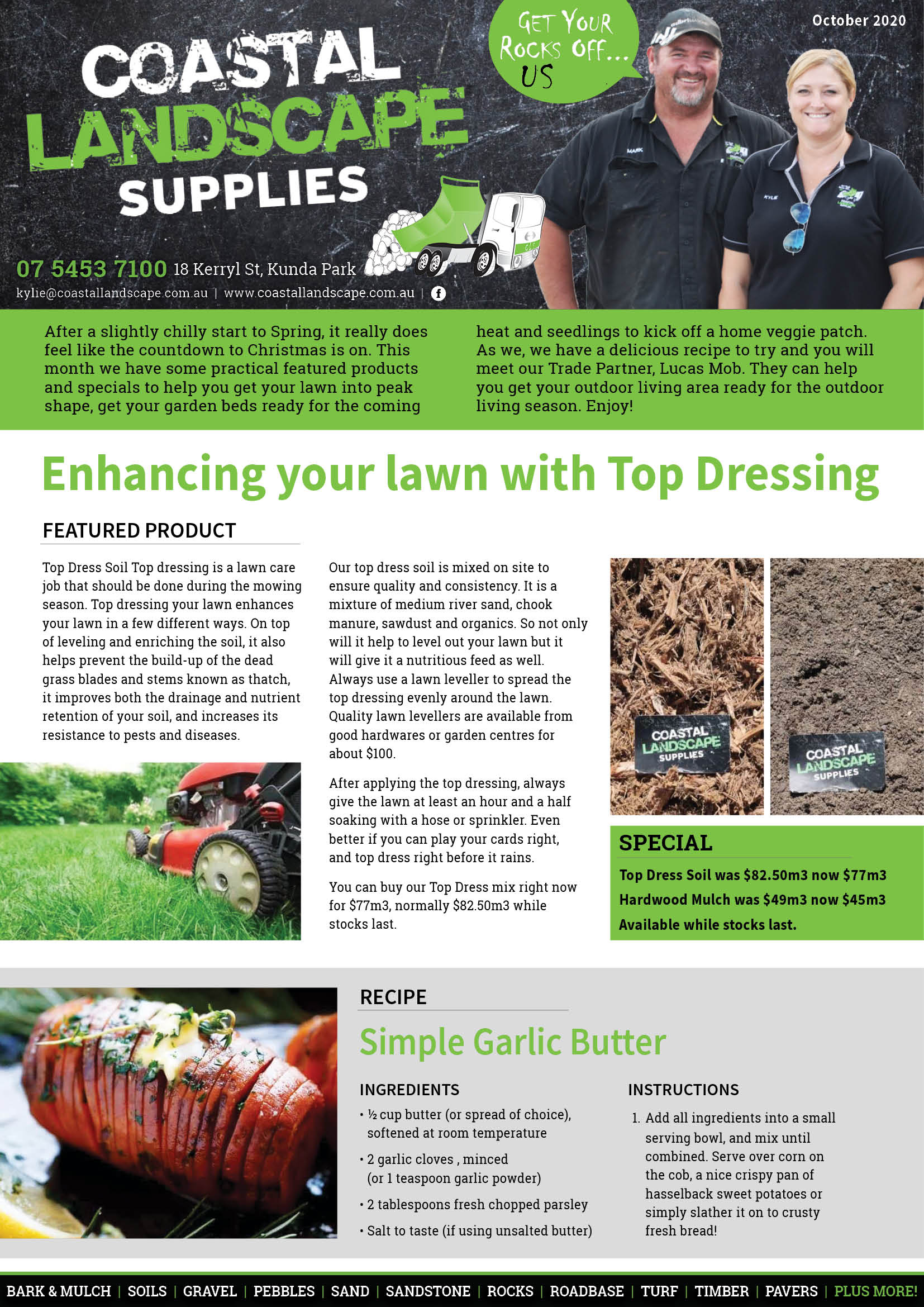 October Newsletter is Ready to Read!