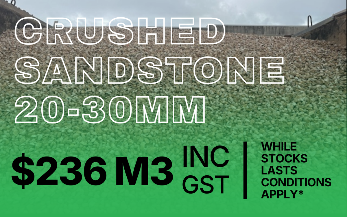 Crushed Sandstone 20-30mm