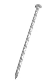 Hedge Steel Twist Shank Fixing Spike 250mm