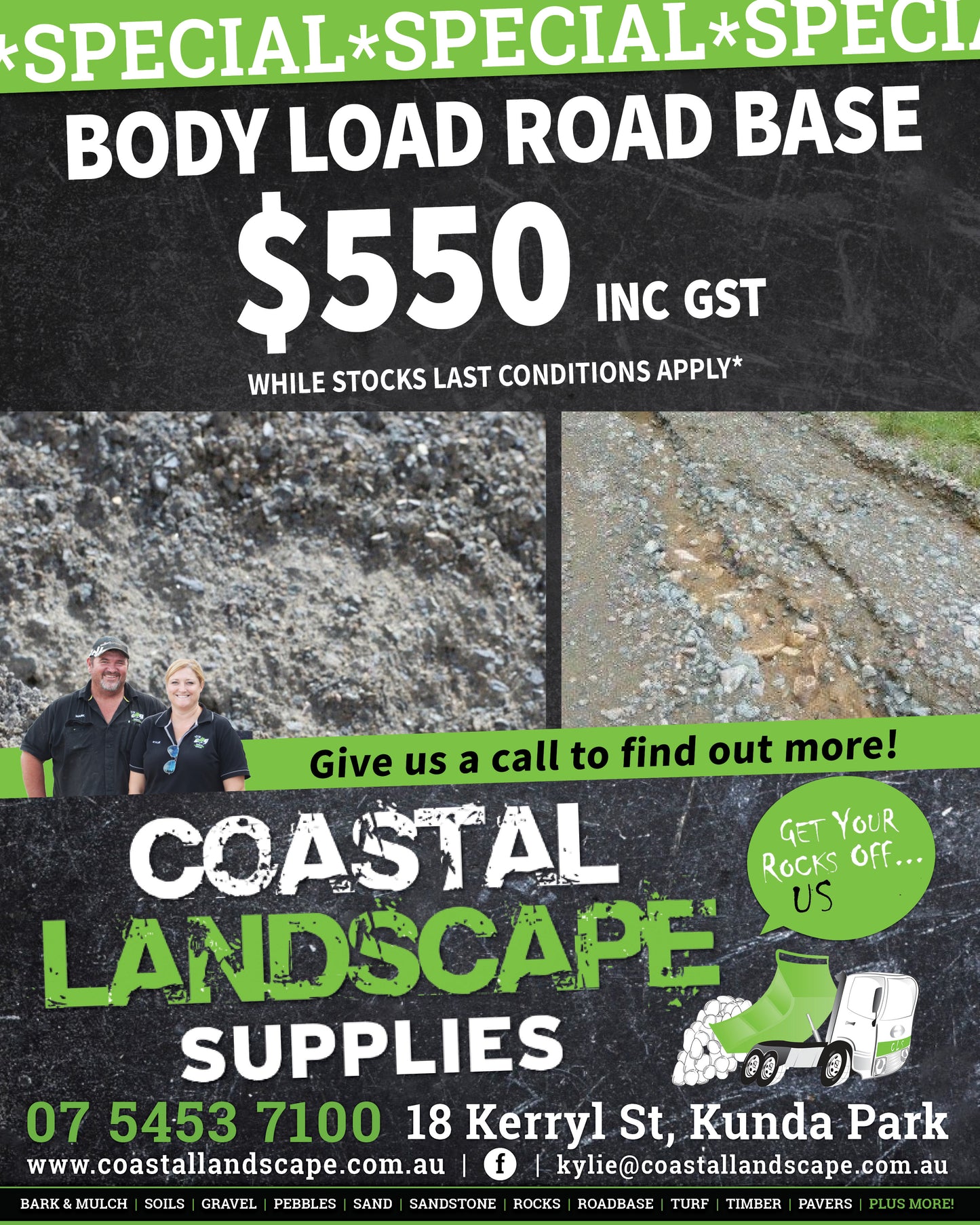 Body Load Road Base