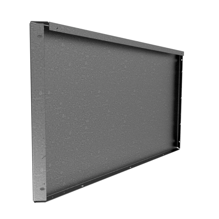 Straightcurve Zero-Flex Planter Panel Galvanised 560mm Tall x 1000mm