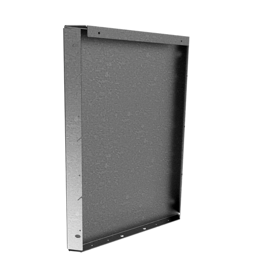 Straightcurve Zero-Flex Planter Panel Galvanised 560mm Tall x 400mm