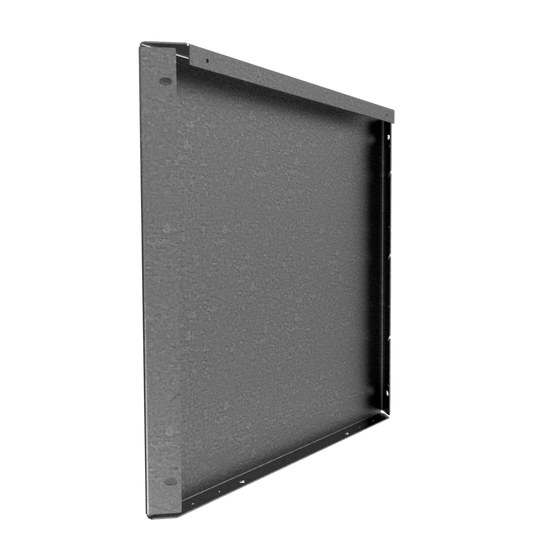 Straightcurve Zero-Flex Planter Panel Galvanised 560mm Tall x 600mm