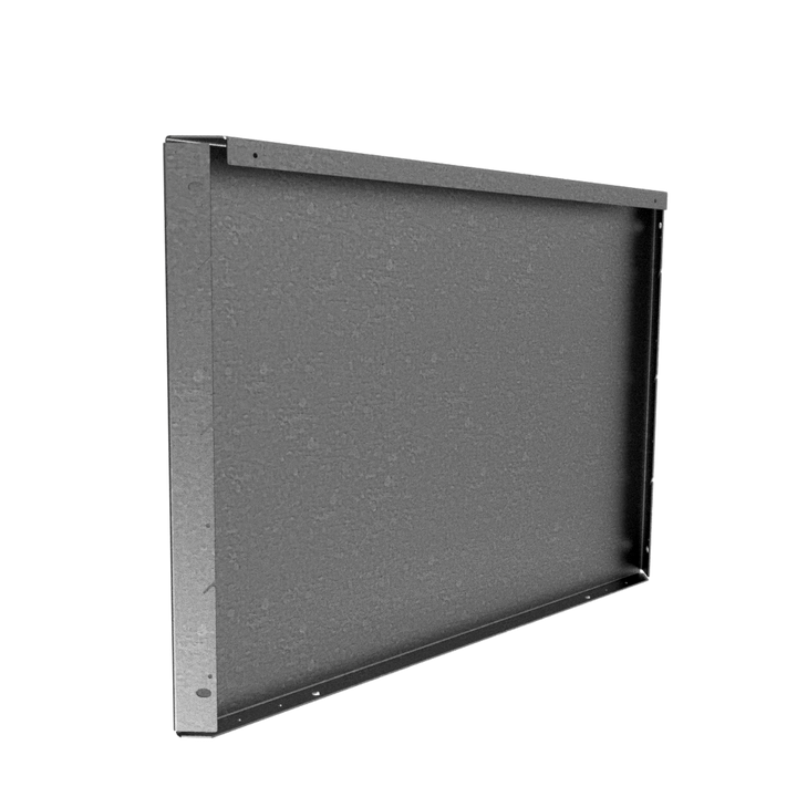 Straightcurve Zero-Flex Planter Panel Galvanised 560mm Tall x 800mm