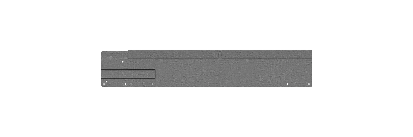Straightcurve Flex Garden Edging Corner Piece Galvanised Steel 100mm - Bulk Bundle