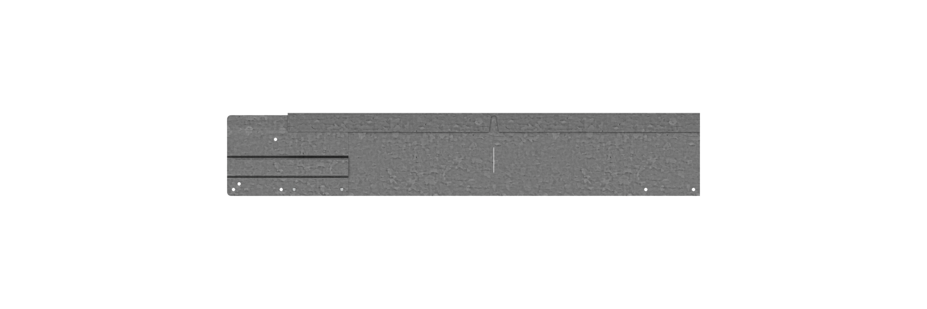 Straightcurve Flex Garden Edging Corner Piece Galvanised Steel 100mm - Bulk Bundle
