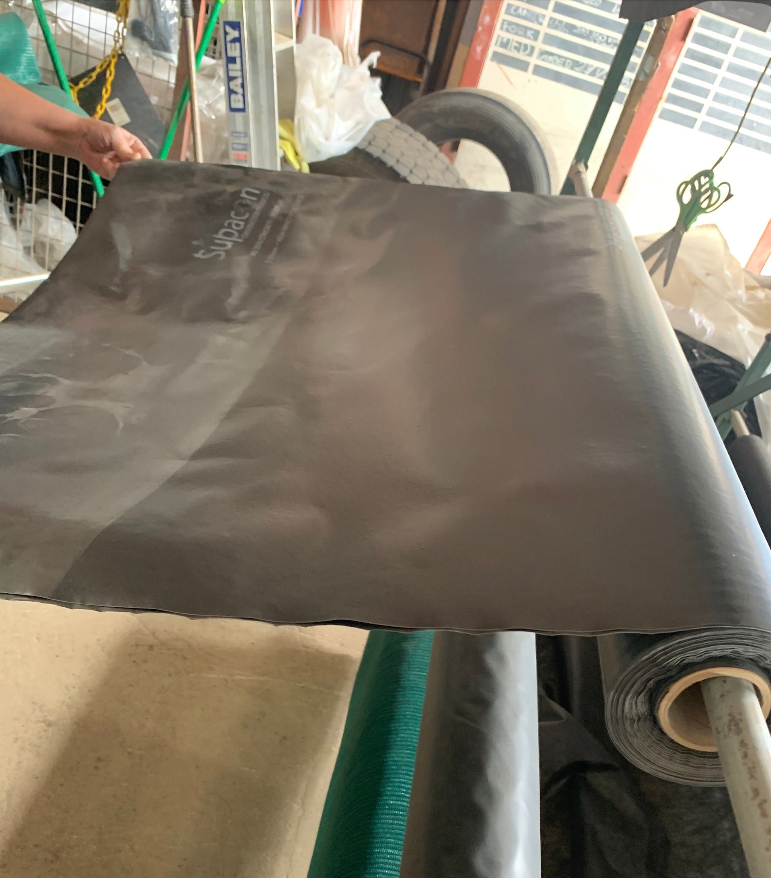 HW BLACK PLASTIC 2m WIDE 50m