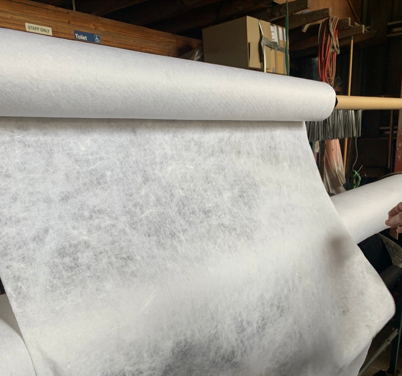 HW GEO FABRIC 1m WIDE LIGHT 50m