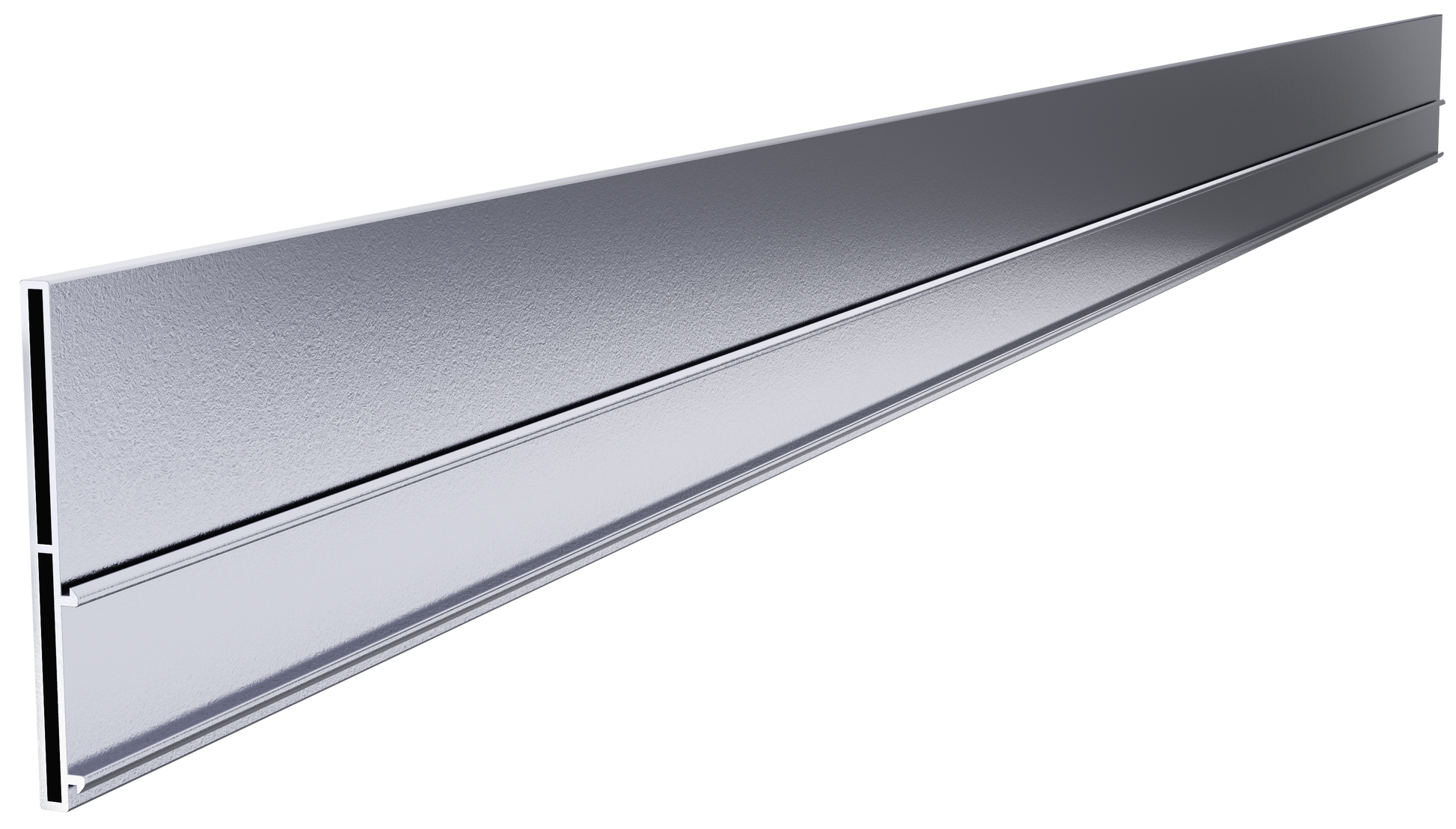 Hedge 100mm Heavy Duty Clear Adonised Aluminium Garden Edging