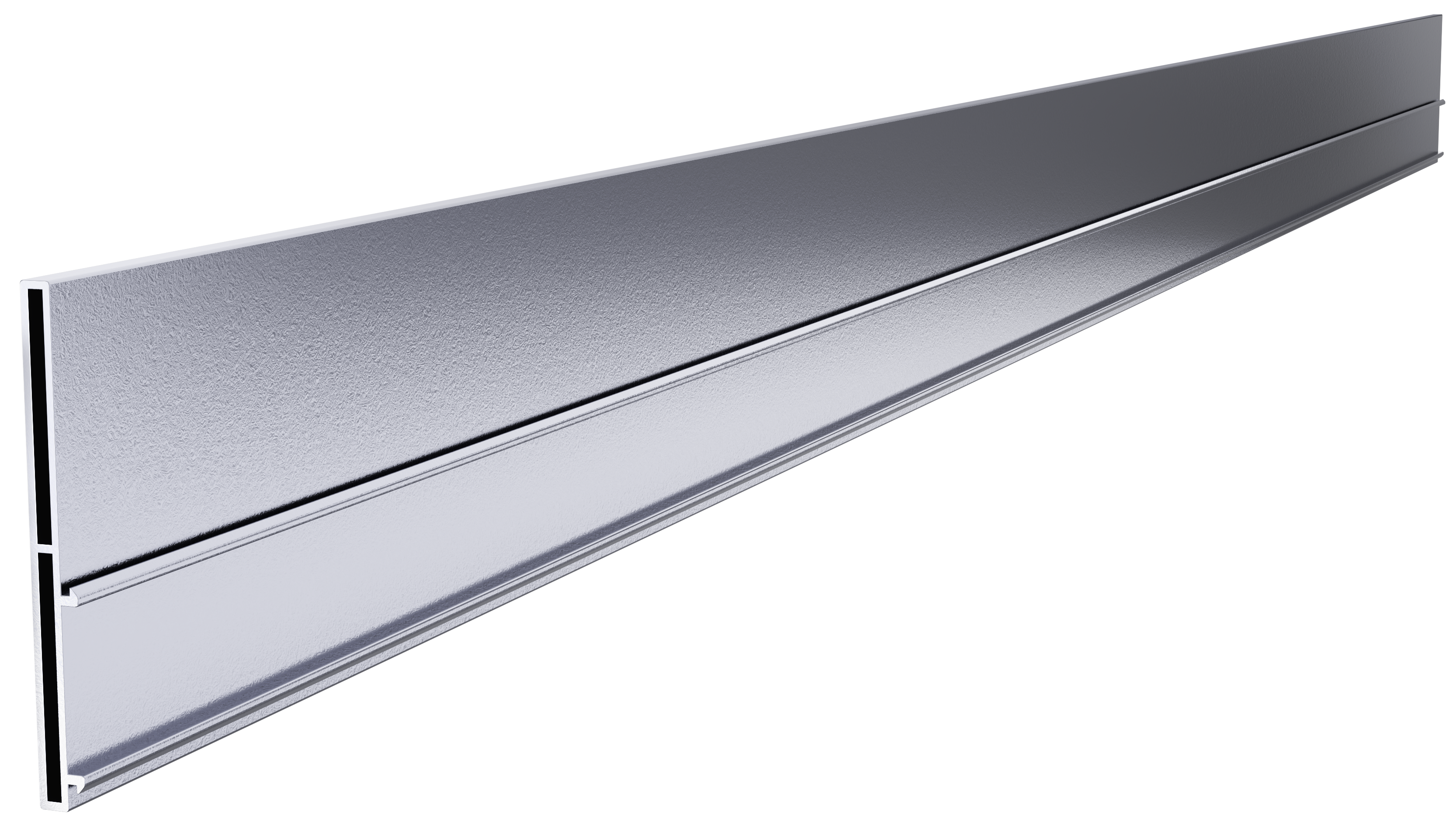 Hedge 100mm Heavy Duty Clear Adonised Aluminium Garden Edging