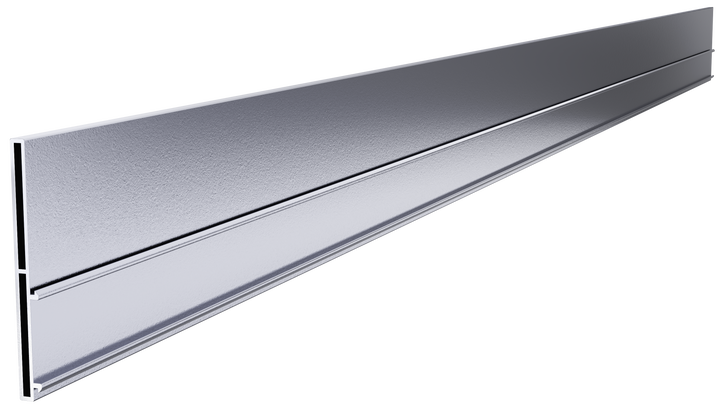 Hedge 75mm Heavy Duty Clear Adonised Aluminium Garden Edging