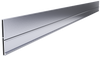 Hedge 75mm Heavy Duty Clear Adonised Aluminium Garden Edging