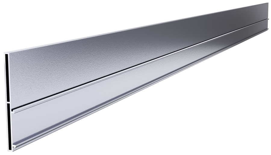 Hedge 75mm Heavy Duty Clear Adonised Aluminium Garden Edging