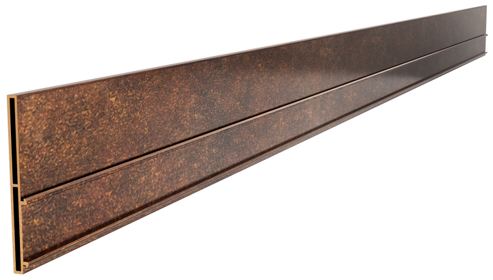 Hedge 100mm Heavy Duty Weathered Steel Aluminium Garden Edging