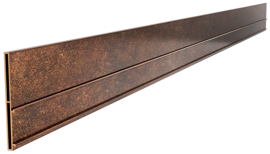 Hedge 75mm Heavy Duty Weathered Steel Aluminium Garden Edging