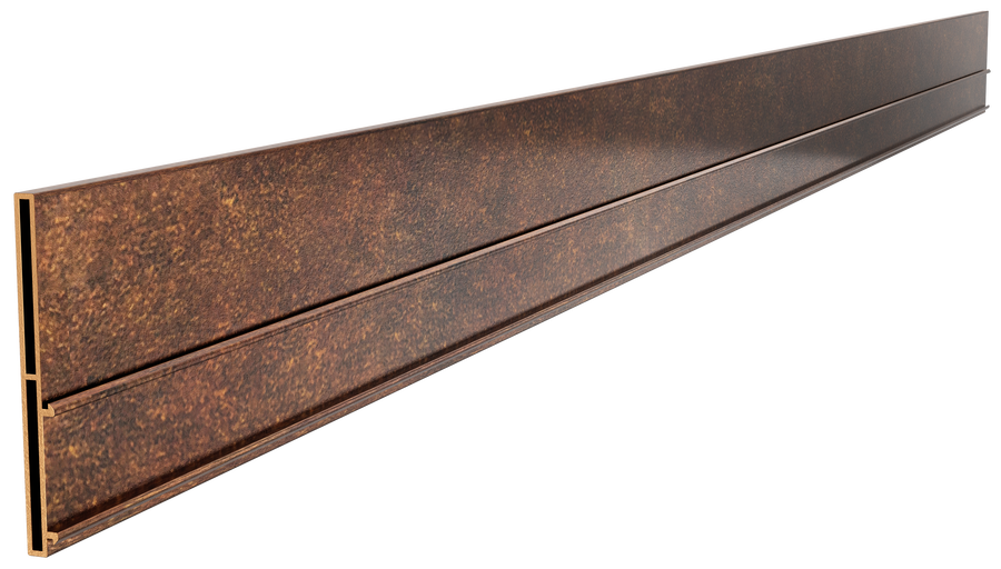 Hedge 75mm Heavy Duty Weathered Steel Aluminium Garden Edging
