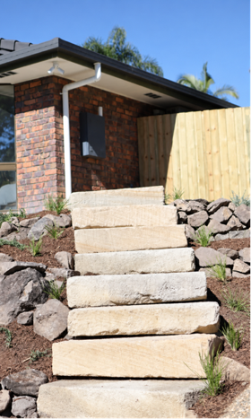 Sandstone Steps 250x500x1000mm