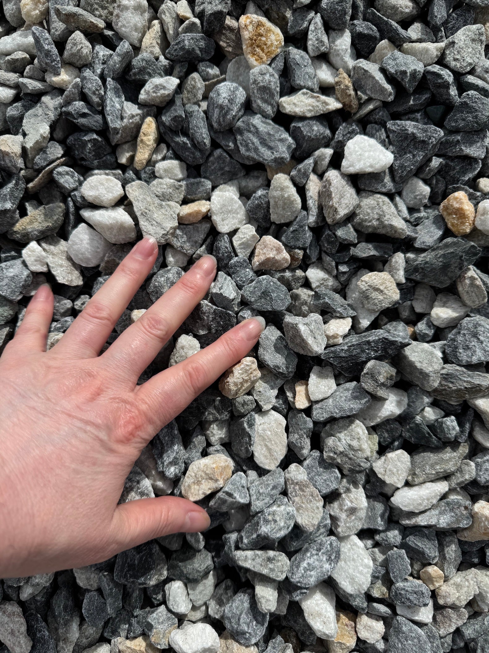 Crushed Charcoal Mixed