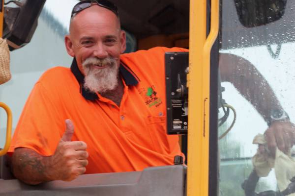 truck driver coastal landscape supplies