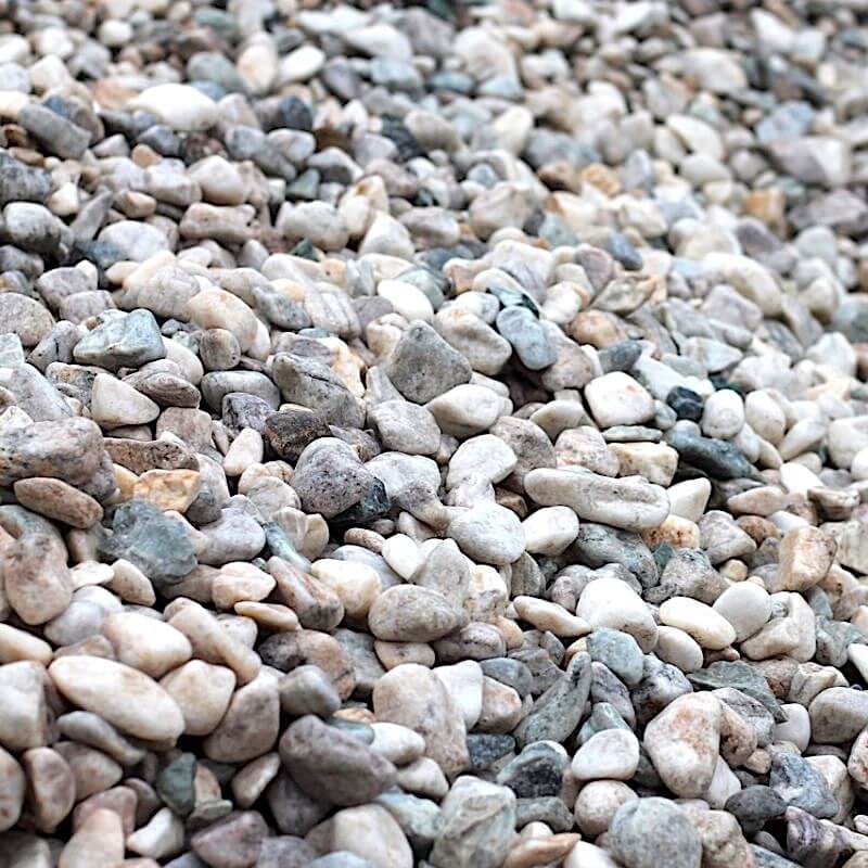 Pebble White Tumbled 20-40 mm