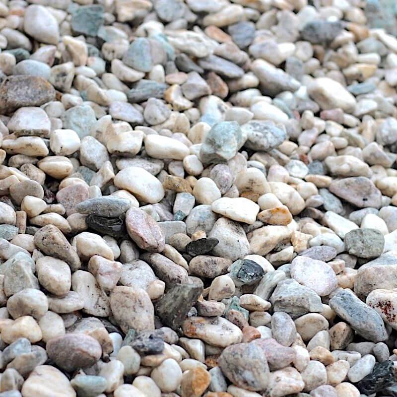 Pebble White Tumbled 20-40 mm