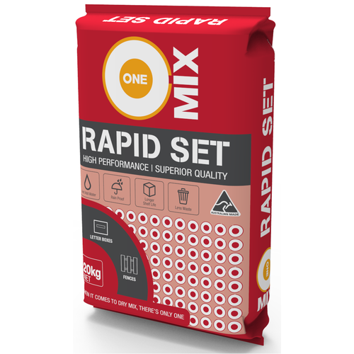 Bag Rapid Set Concrete 20kg OneMix