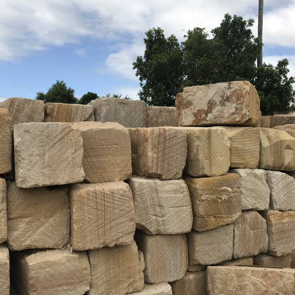 Sandstone Blocks 500x500x1000 CoastalLandscapeSupplies