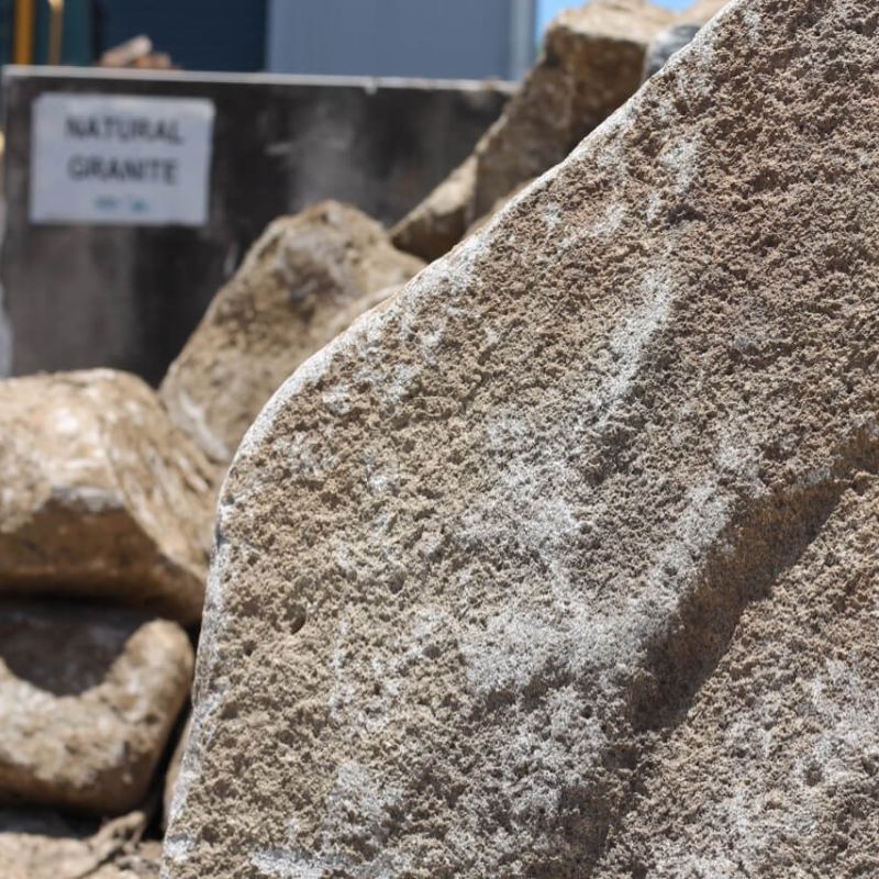 Granite Target Rocks Rocks Natural Granite 1m3 - Coastal Landscape Supplies